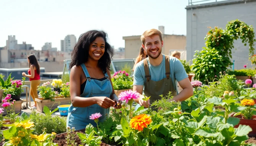 benefits of urban gardening