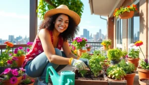 Urban Gardening Book: Transform Small Spaces into Lush Gardens Today